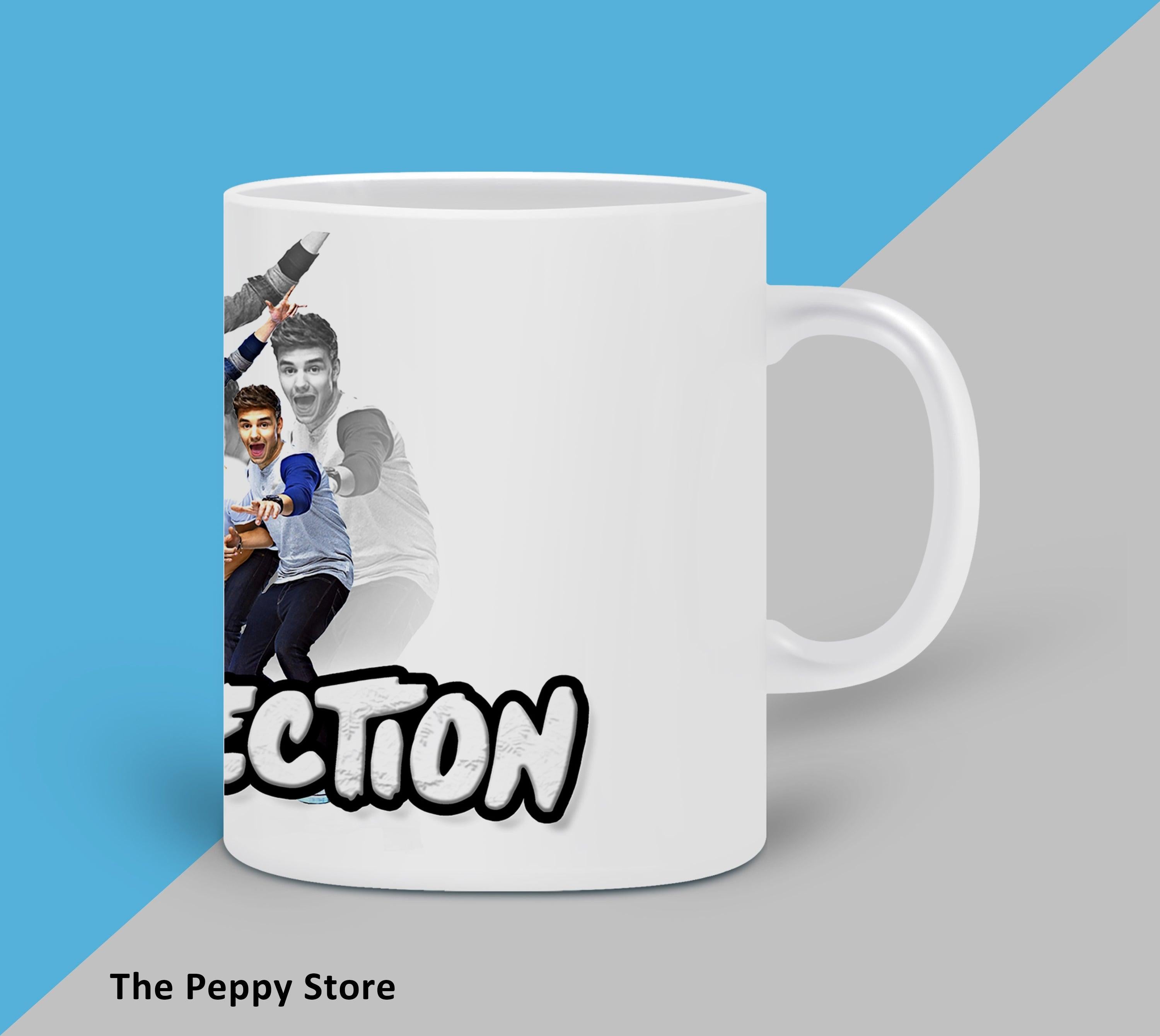 One Direction White Mug - ThePeppyStore