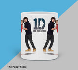 One Direction All Character White Mug - ThePeppyStore