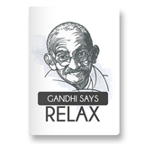 Gandhi Says relax Pocket Diary - ThePeppyStore