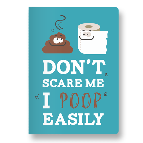 Don't scare me Pocket Diary - ThePeppyStore