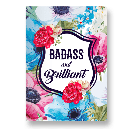 Badass & Brilliant Pocket Diary - ThePeppyStore