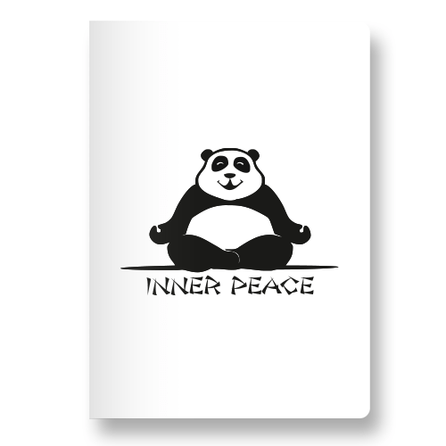 Inner Peace Panda Pocket Diary - ThePeppyStore