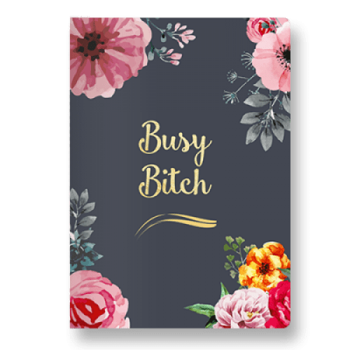 Busy Bitch Pocket Diary - ThePeppyStore