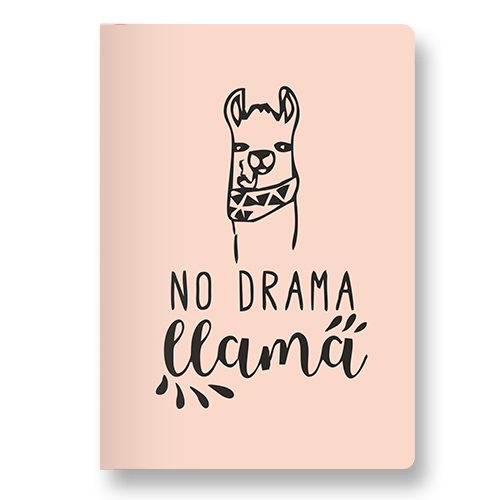 No Drama Llama Pocket Diary - ThePeppyStore