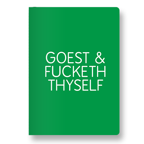 Goest & Fucketh Thyself Pocket Diary - ThePeppyStore