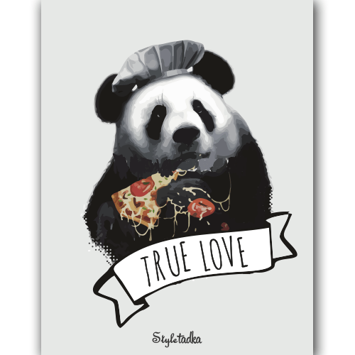 True love Pizza Magnet - ThePeppyStore