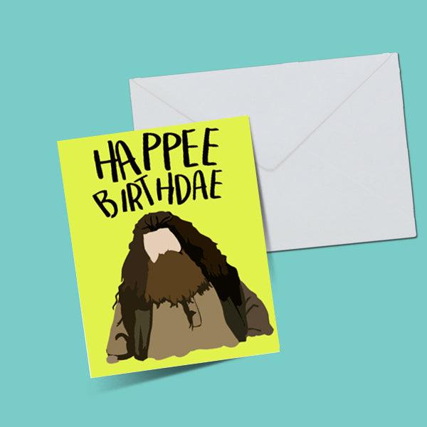 HAPPEE BIRTHDAE GREETING CARD - ThePeppyStore