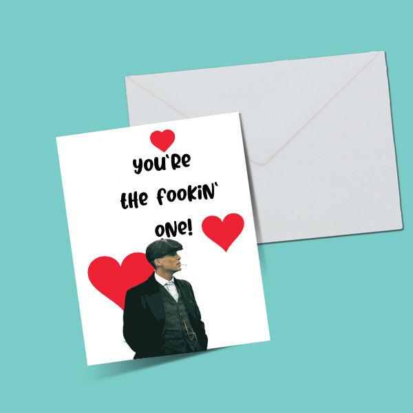 Peaky Blinders You Are His Fookin' Greeting Card - ThePeppyStore