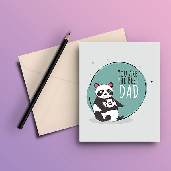 You're The Best Dad Card - ThePeppyStore