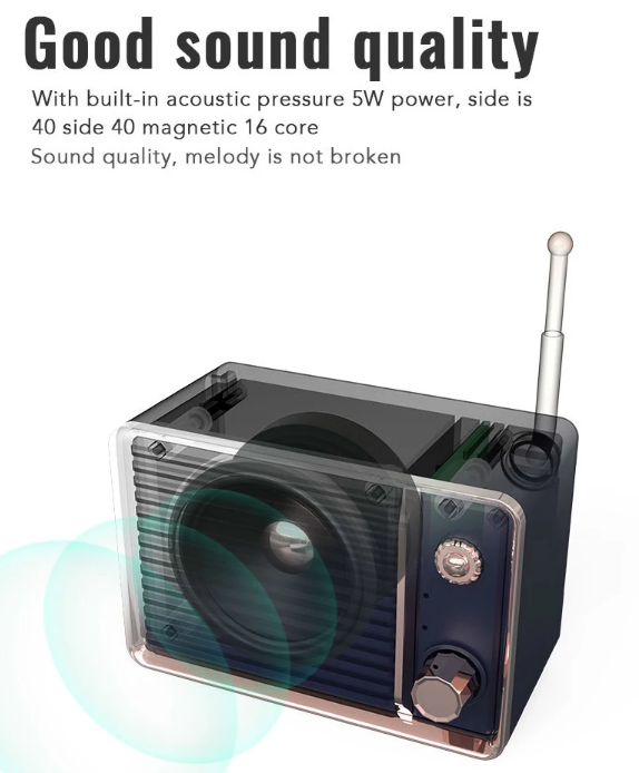 Retro Pinterest Inspired Bluetooth Speakers - ThePeppyStore