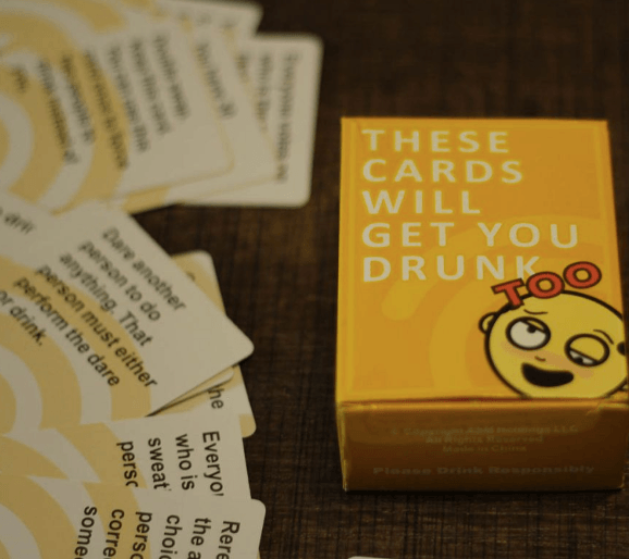 These cards will get you drunk too- Drinking Card Game – ThePeppyStore