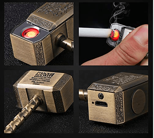 Thor Hammer Keychain Lighter - ThePeppyStore