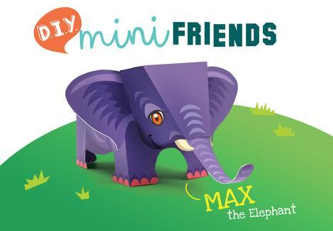 Mini Elephant DIY Paper Craft Kit - ThePeppyStore