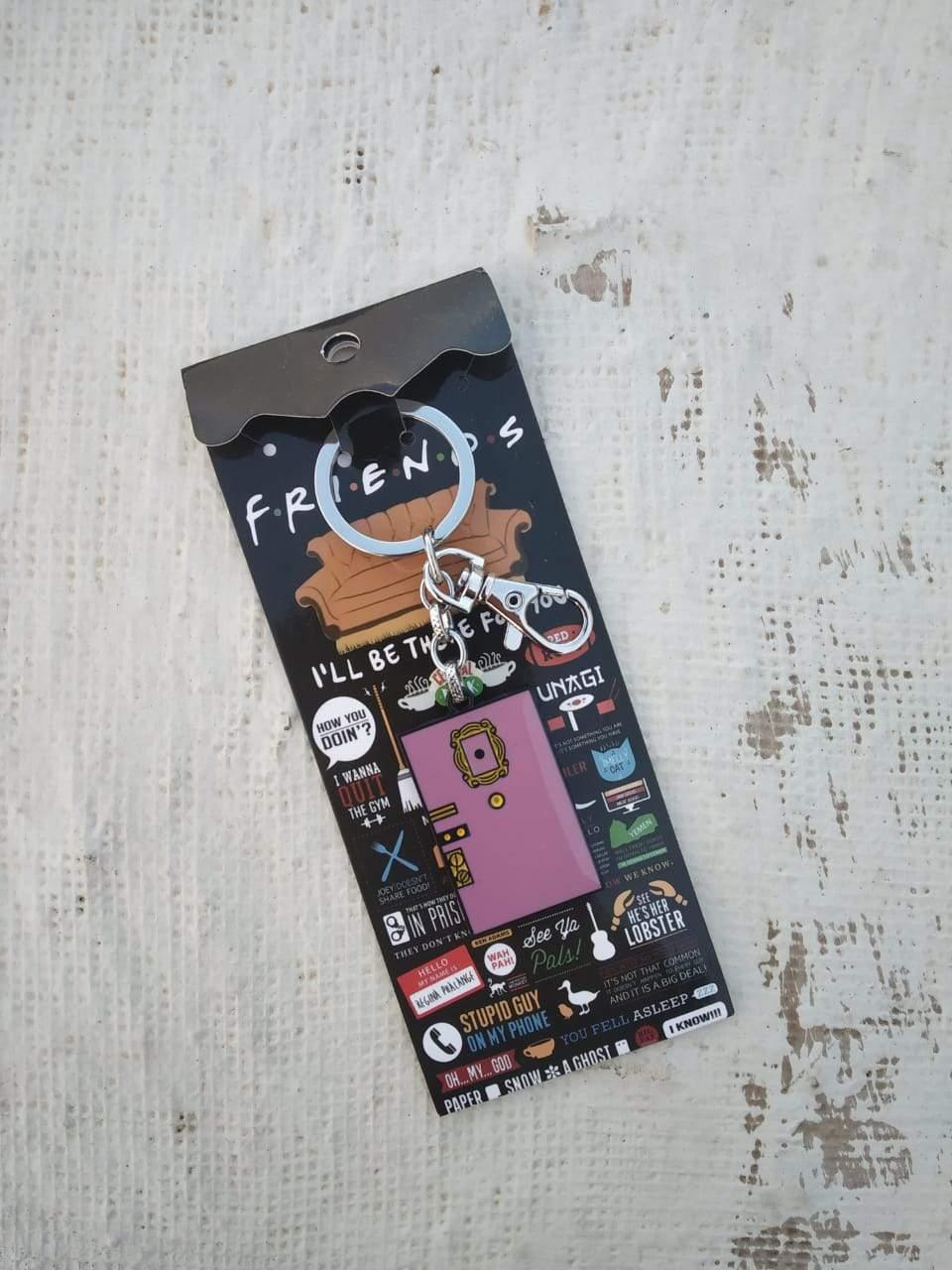 Friends Door Keychain With Bagcharm - Lifestyle View