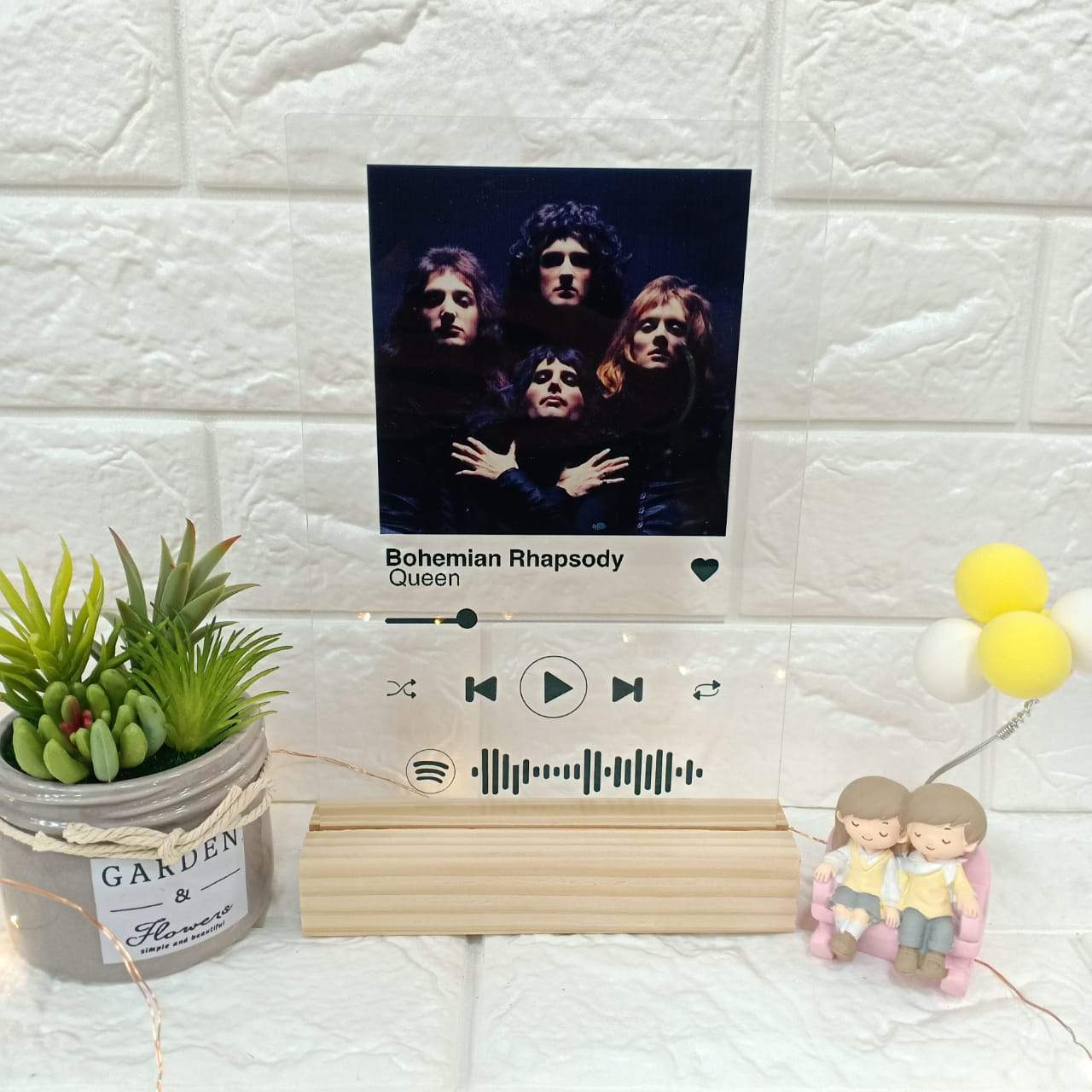 PERSONALISED SPOTIFY ACRYLIC MUSIC PLAQUE ( NO COD on Customized Orders) - ThePeppyStore