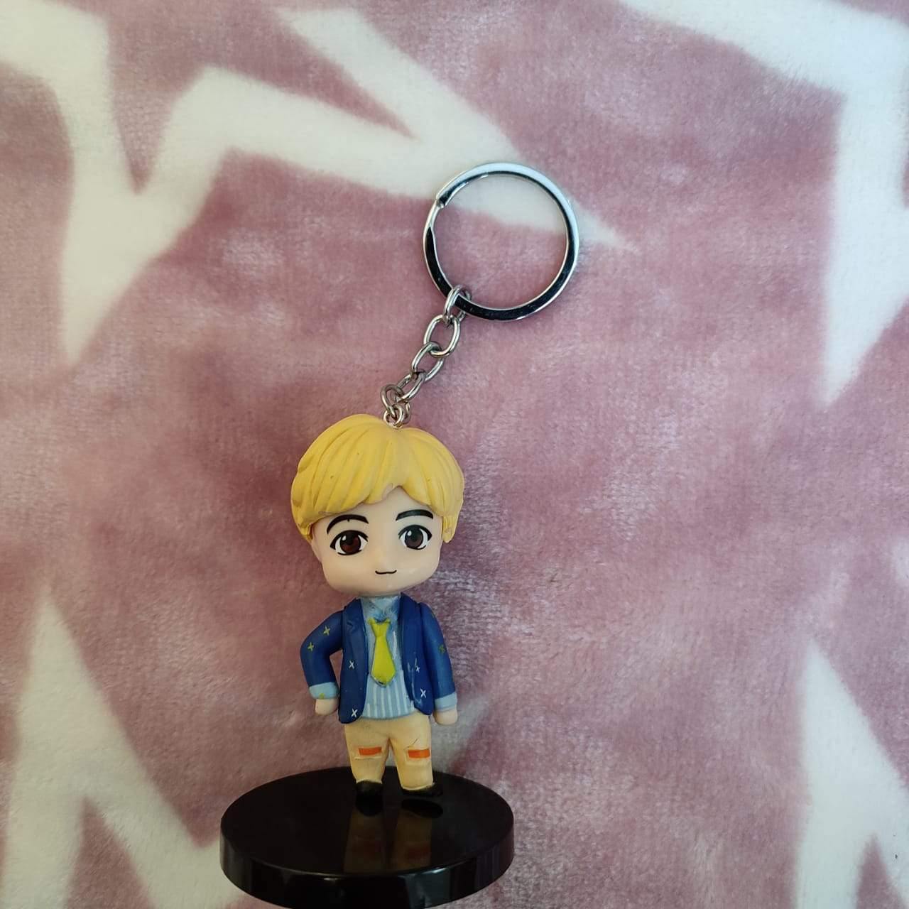 BTS tiny tan keychain -7 cm - ThePeppyStore