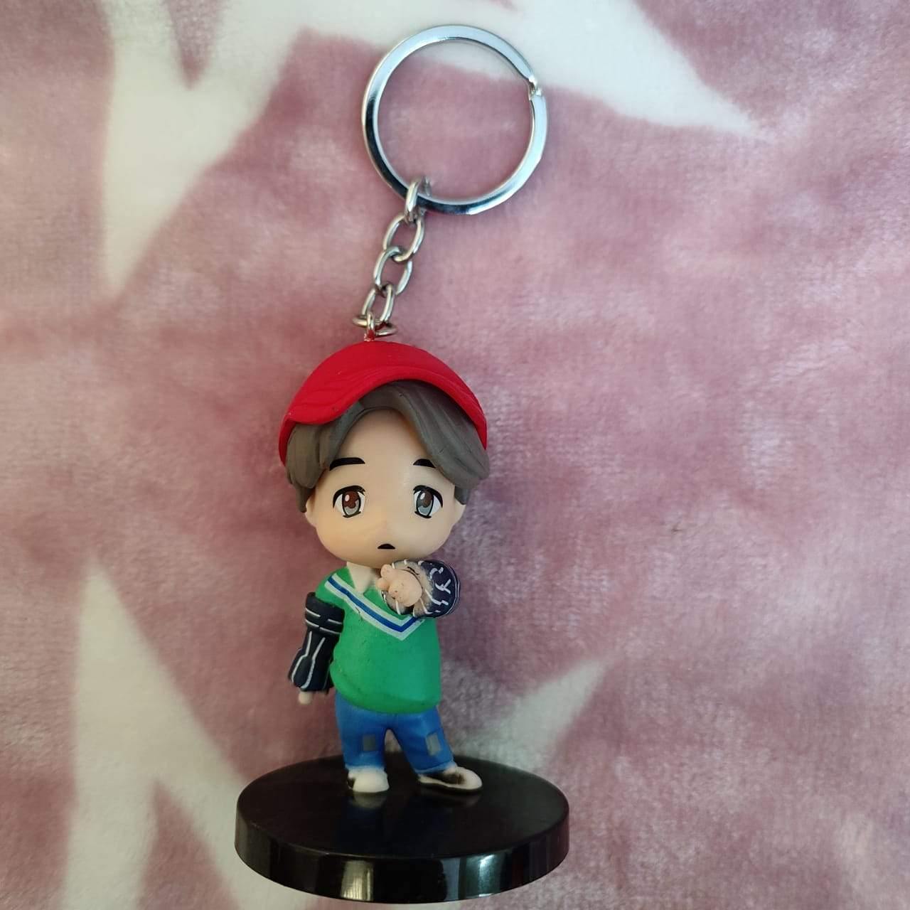 BTS tiny tan keychain -7 cm - ThePeppyStore