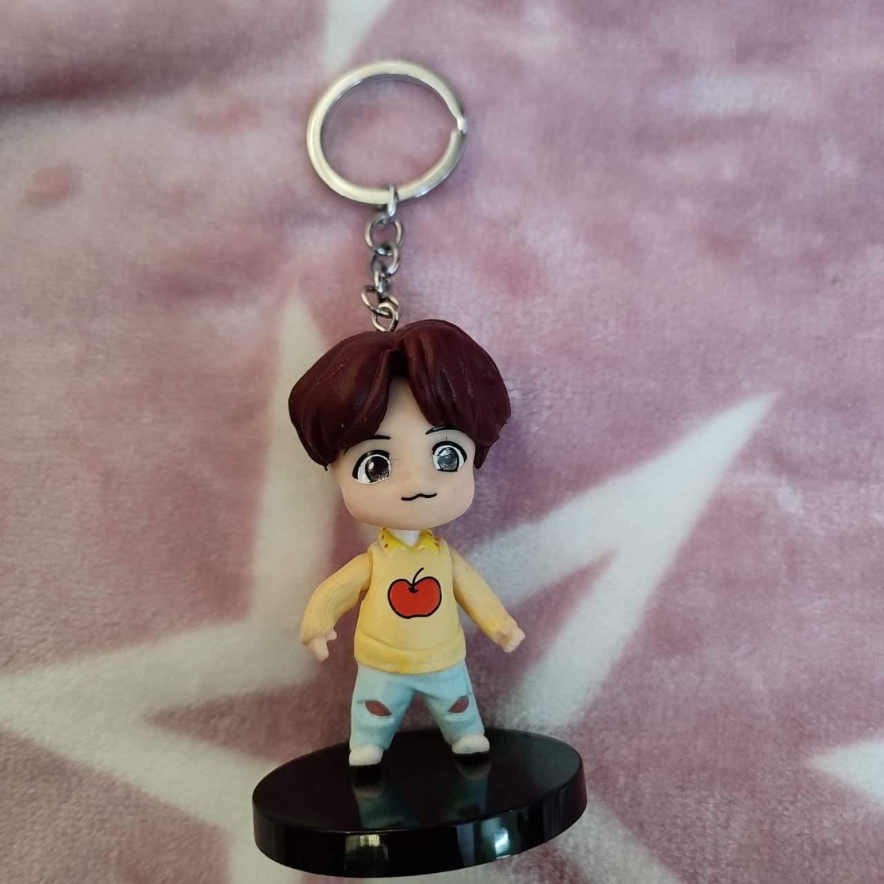 BTS tiny tan keychain -7 cm - ThePeppyStore