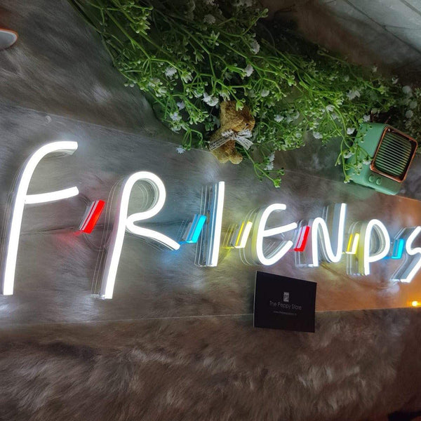 FRIENDS Neon Light - ThePeppyStore