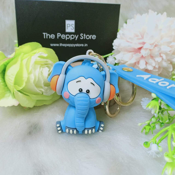 Adorable Elephant Keychain - ThePeppyStore