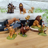 Lion Miniatures Collectables Set of 9 - (5 to 9 Cm) - ThePeppyStore