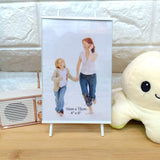 Metal Photo Frame with Stand (Vertical) - ThePeppyStore