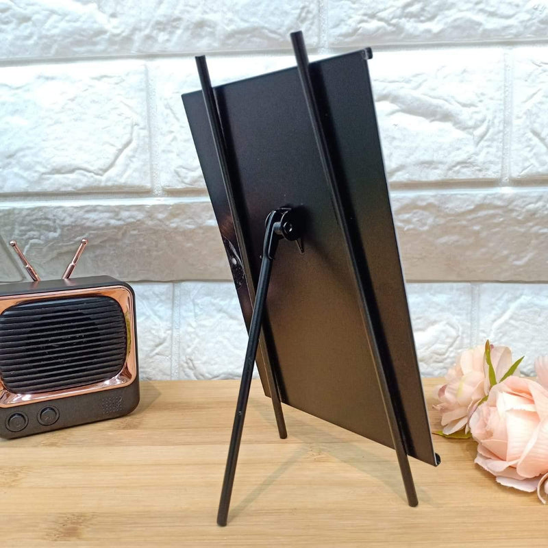 Metal Photo Frame with Stand (Vertical) - ThePeppyStore