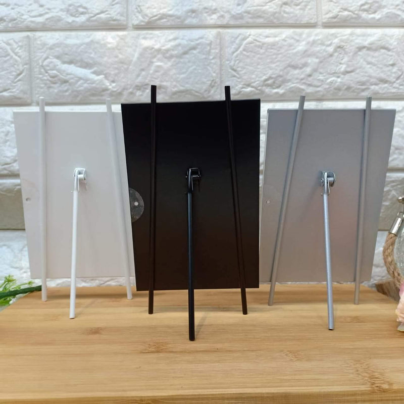 Metal Photo Frame with Stand (Vertical) - ThePeppyStore