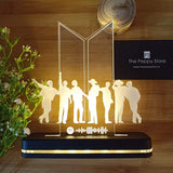 Permission To Dance - Music Plaque With Led Lamp - ThePeppyStore