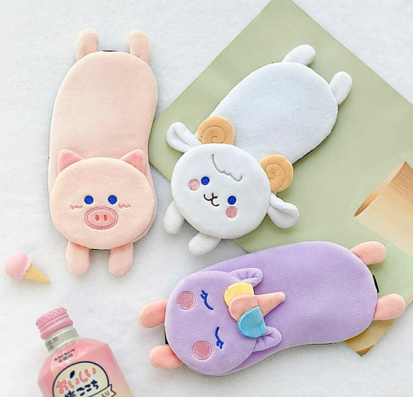 Cutest Animal Eye masks- With Gel - Adjustable Straps - ThePeppyStore
