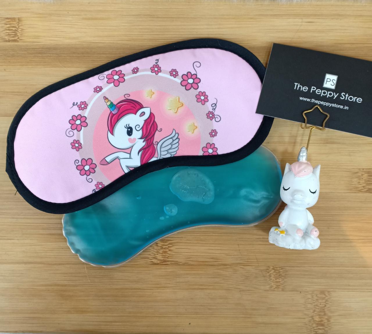 Unicorn Eye Mask With Gel - ThePeppyStore