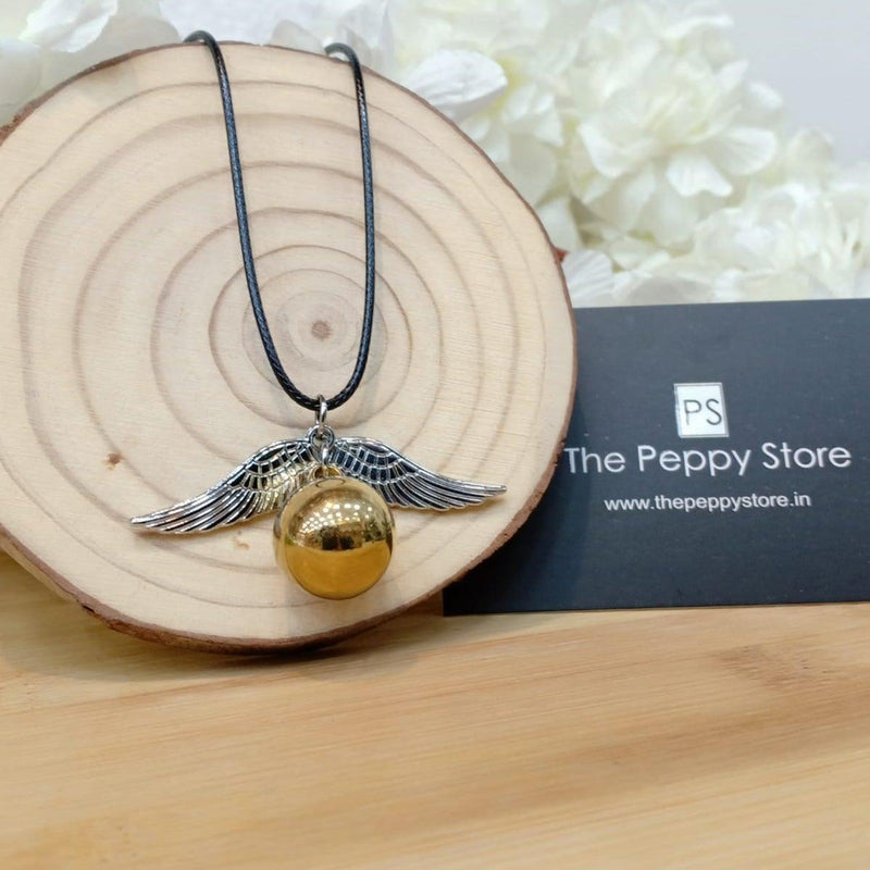 Golden Snitch Harry Potter Locket - ThePeppyStore