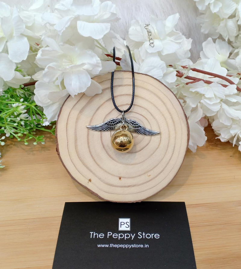 Golden Snitch Harry Potter Locket - ThePeppyStore