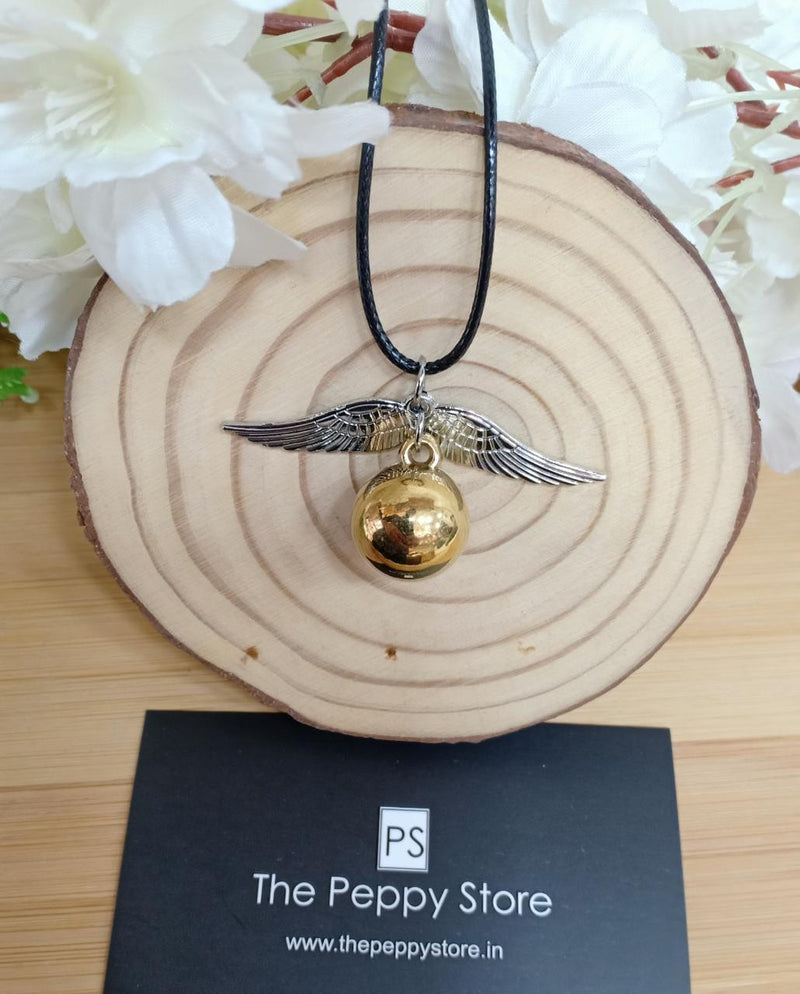 Golden Snitch Harry Potter Locket - ThePeppyStore