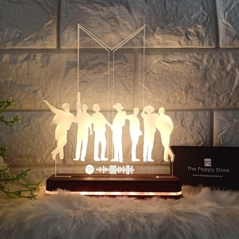 Permission To Dance - Music Plaque With Led Lamp - ThePeppyStore