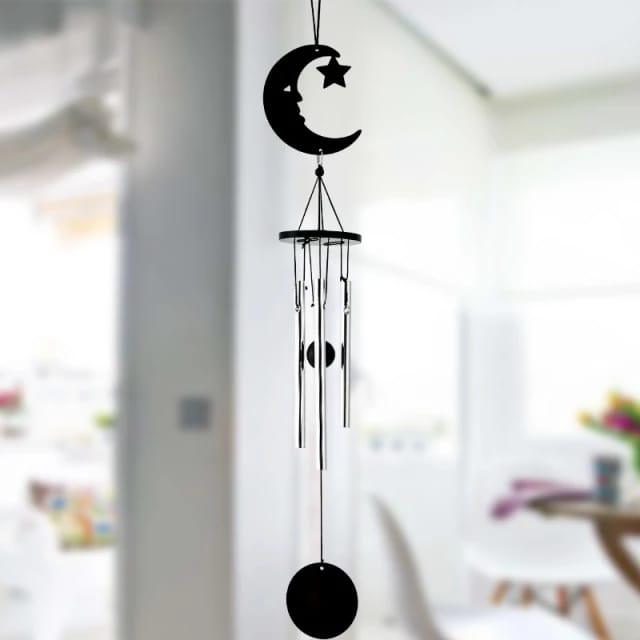 Black Natural Melody Wind Chime (Choose From Drop Down) - ThePeppyStore