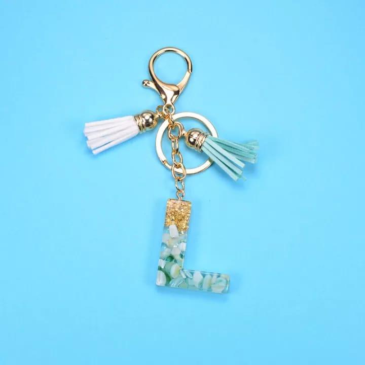 LETTER KEYCHAINS + BAGCHARM - ThePeppyStore