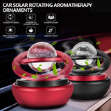 CAR SOLAR ROTATING AROMATHERAPY ORNAMENTS - ThePeppyStore