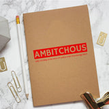 AMBITCHOUS KRAFT NOTEBOOK - ThePeppyStore