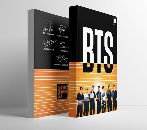 BTS Signature Softcover Notebook - ThePeppyStore