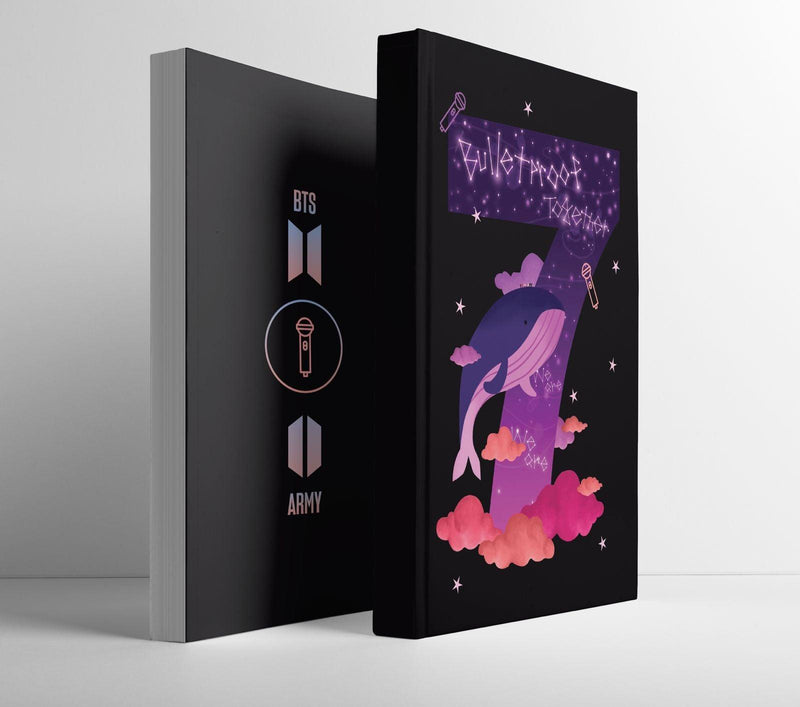 BTS Bullet Proof Together Softcover Notebook - ThePeppyStore