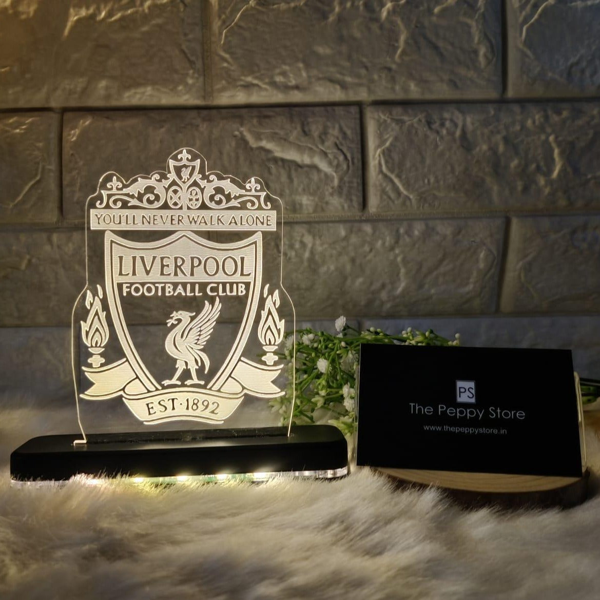 LIVERPOOL LED PLAQUE + LED STAND - ThePeppyStore