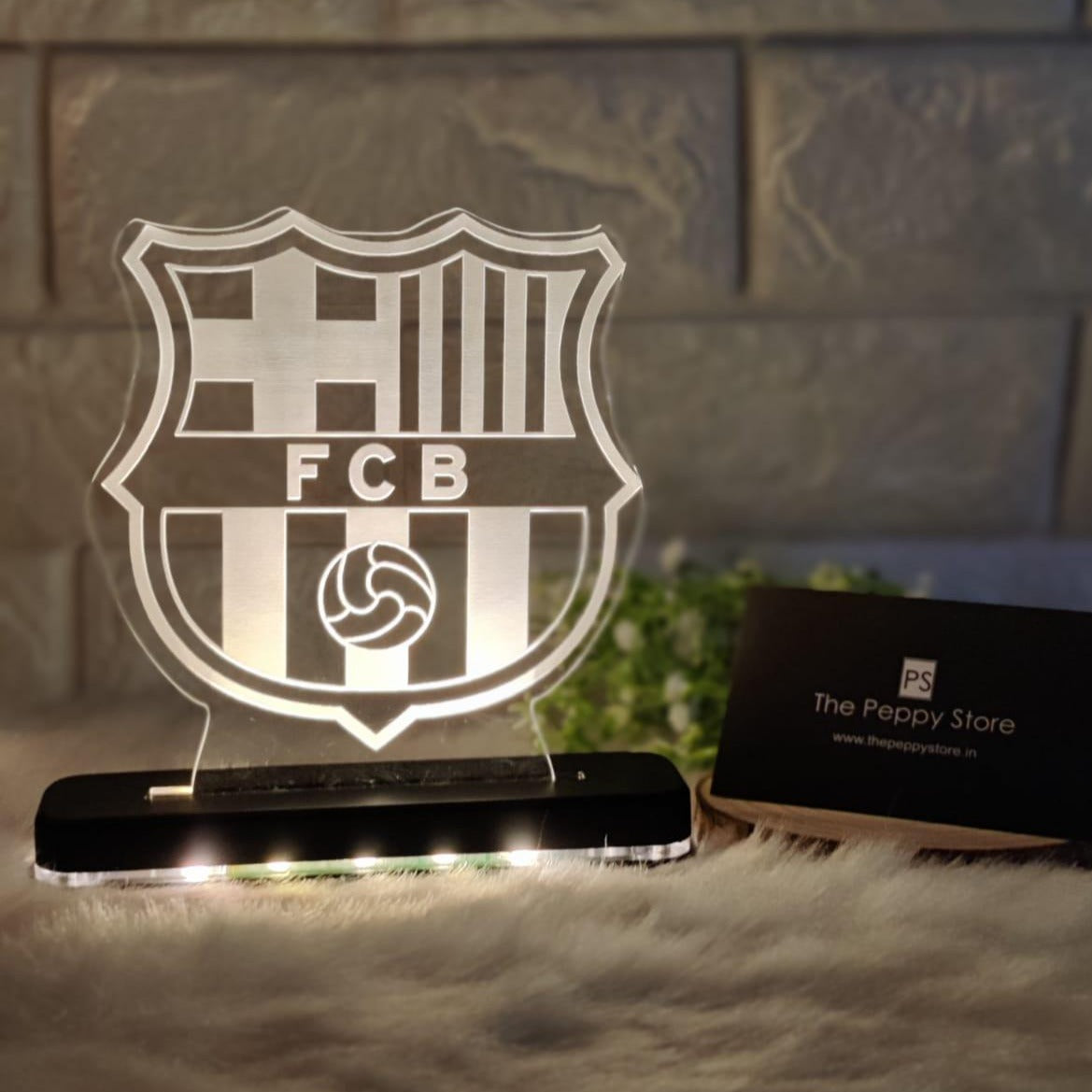 FCB LED PLAQUE + LED STAND - ThePeppyStore