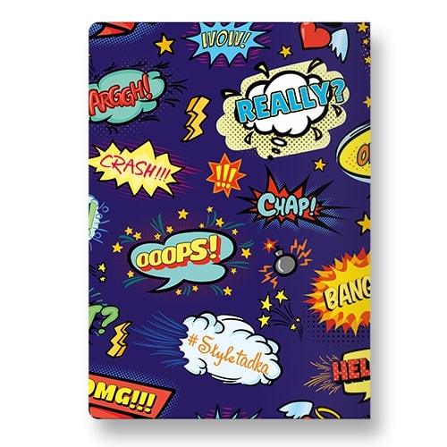 Comic Actions Mini Pocket Diary - ThePeppyStore