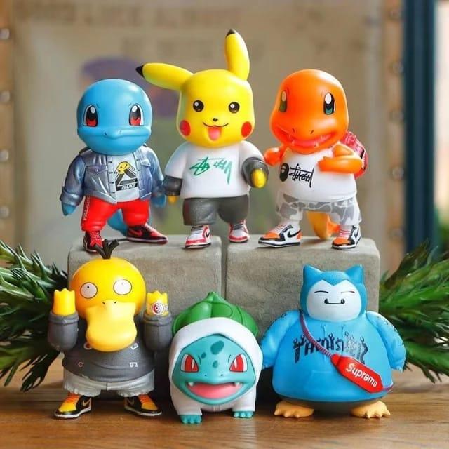 Pokemon Figurines (Set of 6) - ThePeppyStore