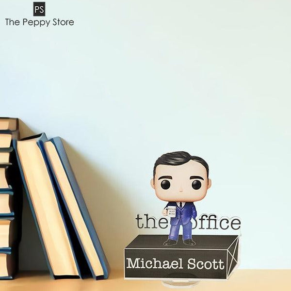THE OFFICE - MICHAEL SCOTT Acrylic Figure With Stand – ThePeppyStore