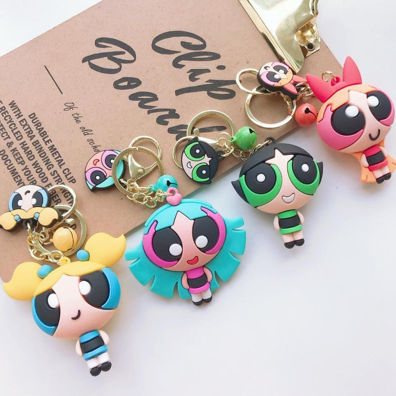 Powerpuff Keychain - ThePeppyStore