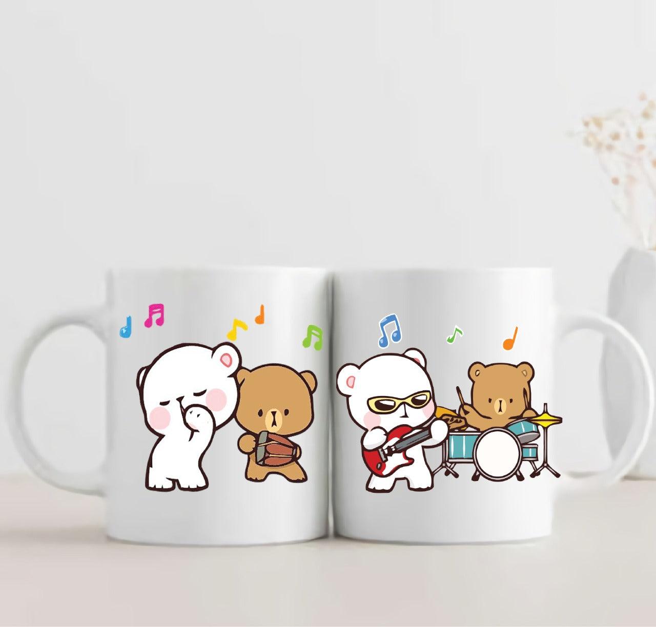 Milk And Mocha Orchestra Mug - ThePeppyStore