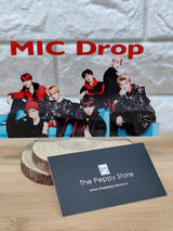 BTS Mic Drop Acrylic Plaque With Stand - ThePeppyStore