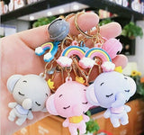 Elephant Keychain with Bagcharm - ThePeppyStore